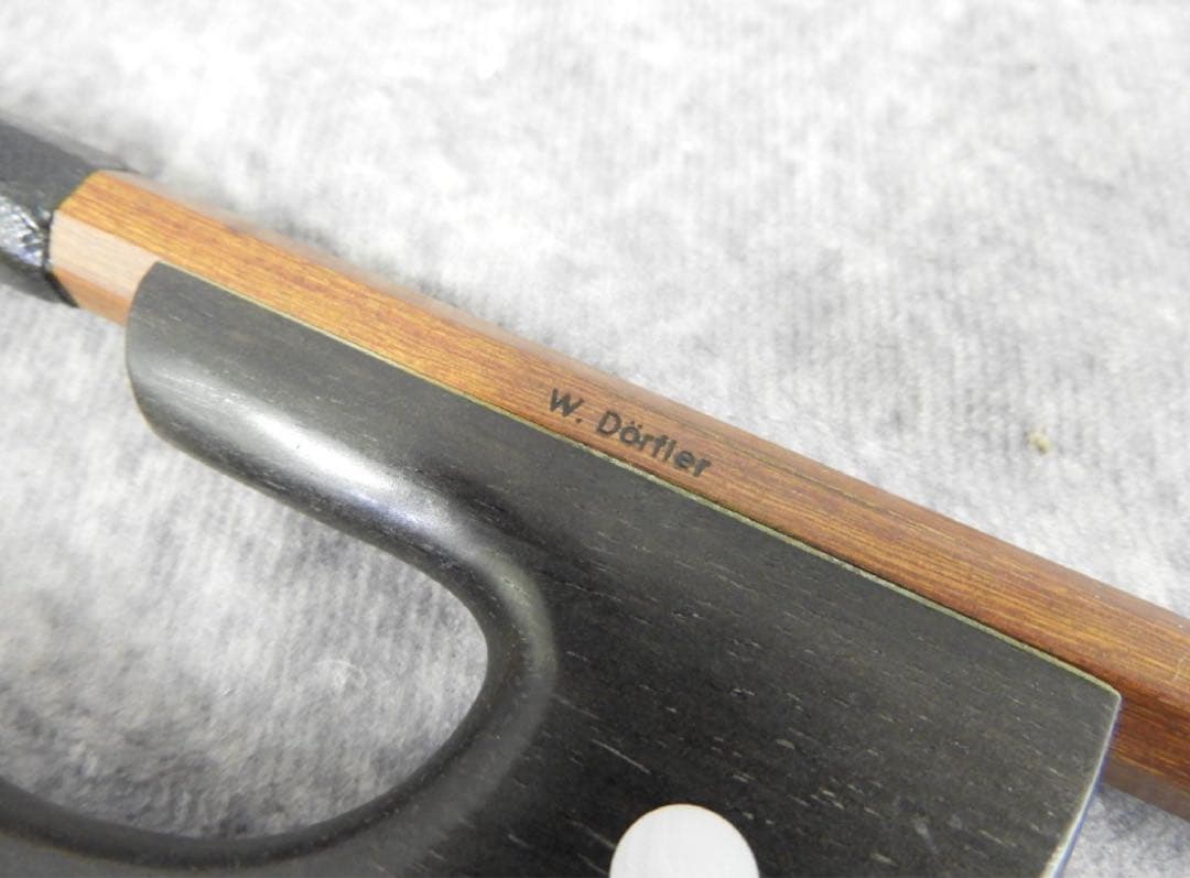 W.Dorfler コントラバス用 弓 デルフラー ケース付き