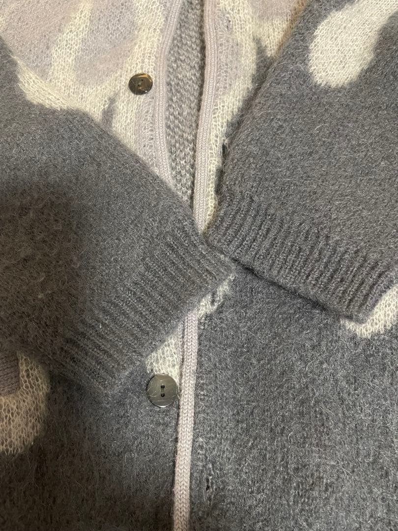 radiall モヘア モヘヤカーディガン M