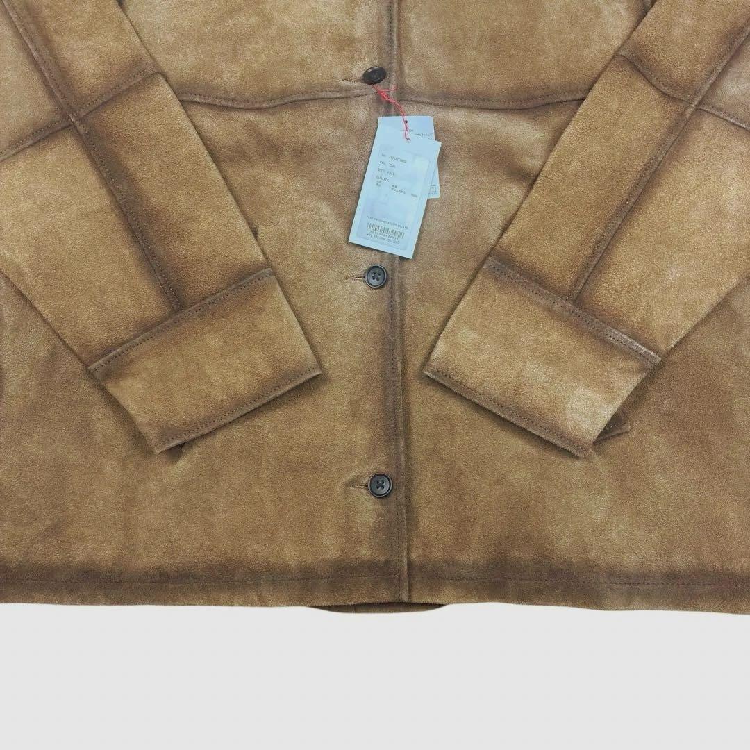 未使用 MAISON SPECIALリアル スエード ジャケット キャメル
