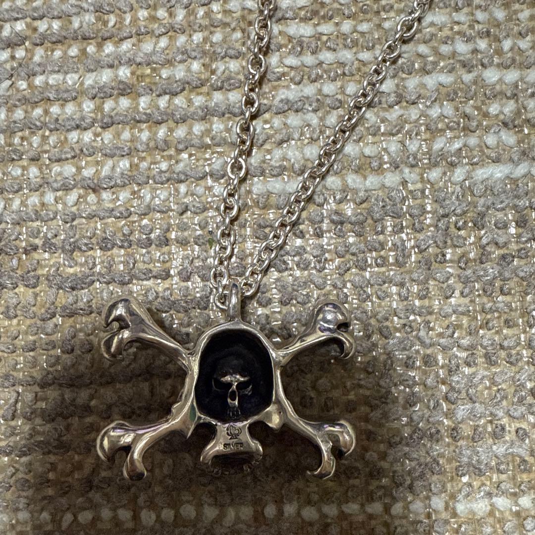 サーティーンデザインズKP-25L4 SKULL スカル　ネックレス