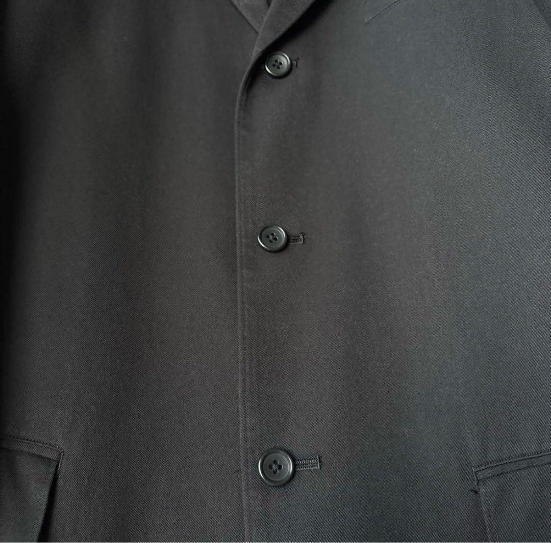 美品◆Y's for men 90's ロングチェスターコート　ブラック