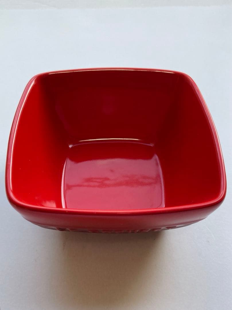 新品 ルクルーゼ 小鉢 コバチボウル スクエア 角型 3個セット 皿 食器