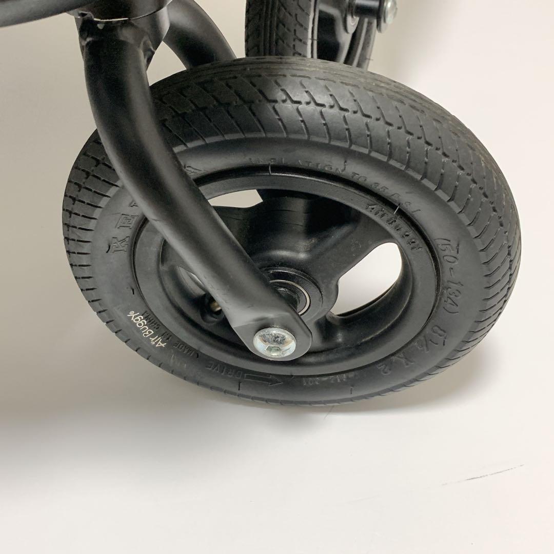 AirBuggy エアバギーココダブル 双子 2人乗りベビーカーレインカバー付