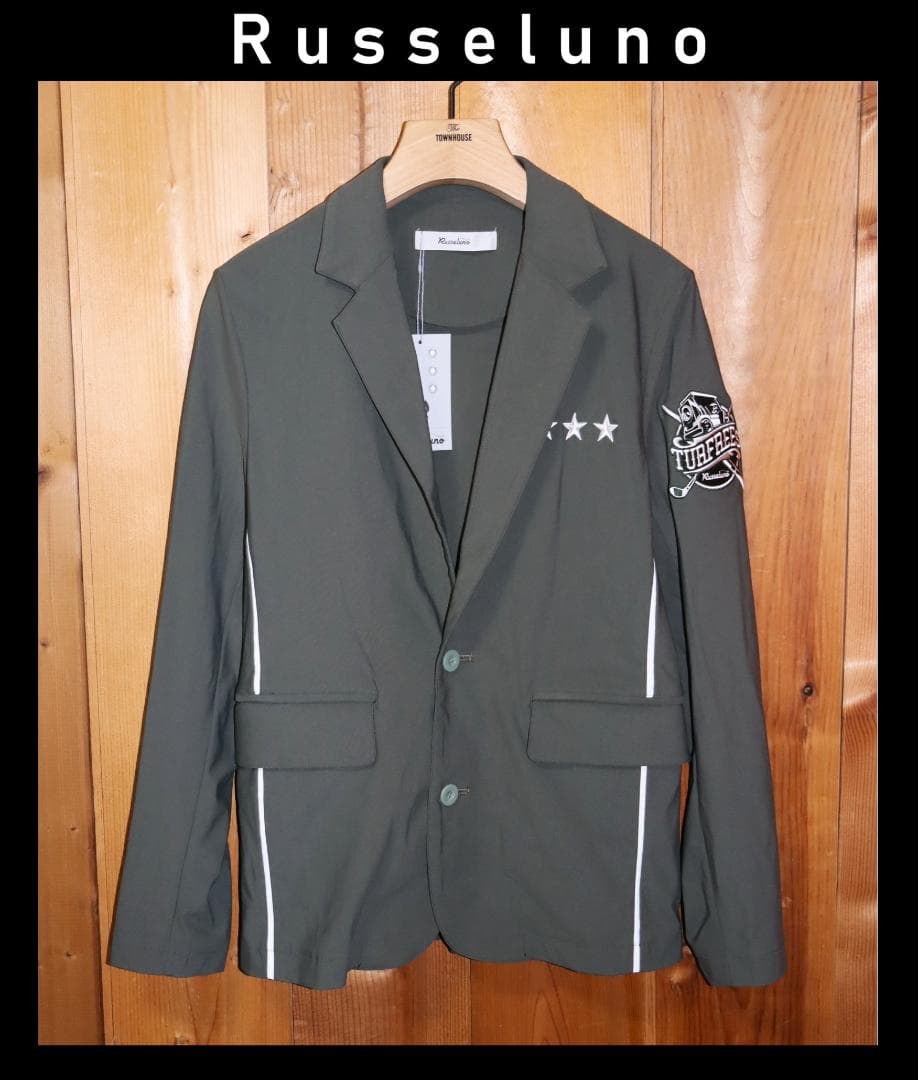 新品 ラッセルノ ストレッチ 2B テーラードジャケット (5/Lサイズ) Ⓗ
