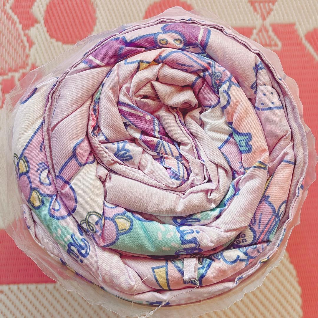 ♡ マイメロ クロミ メロクロ 敷きパッド 洗える肌掛けふとん 布団 寝具 ♡