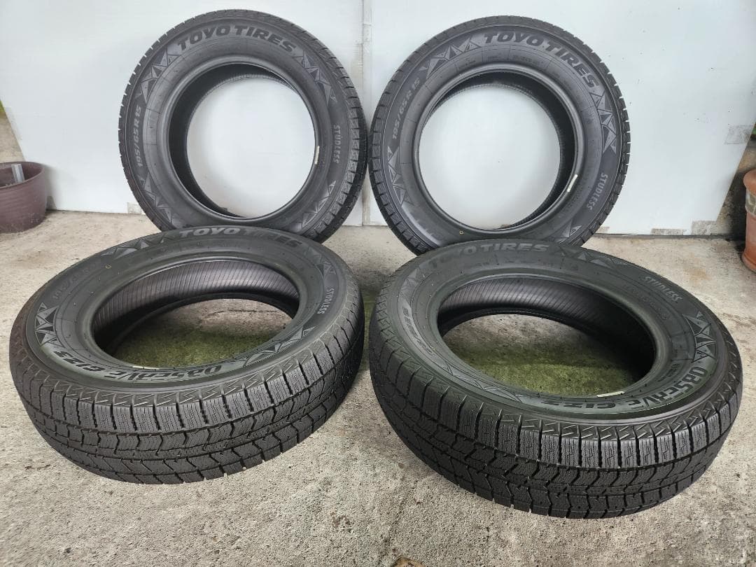 送料込☆2024年製 TOYOトーヨー タイヤ 195/65R15日本製☆4本