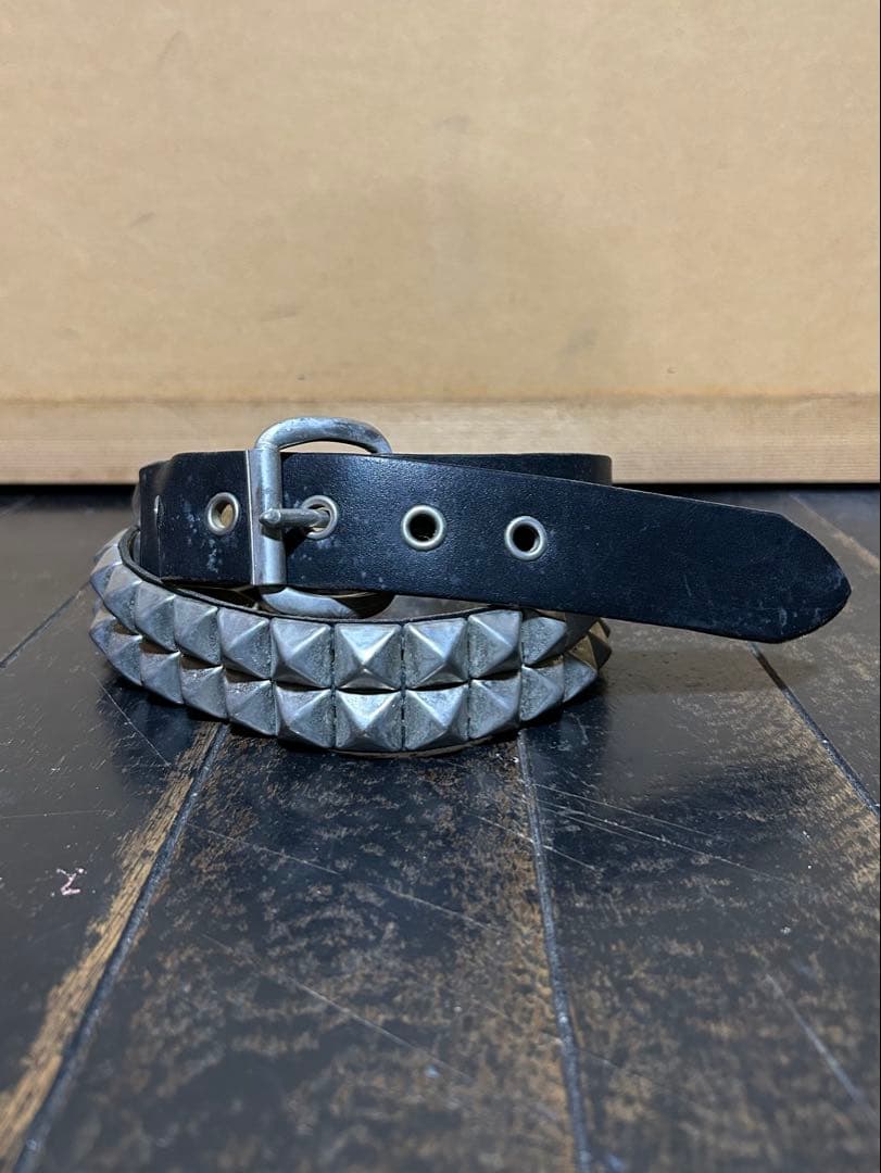 WENDY'S ウェンディーズ　二連スタッズベルト全長100cm