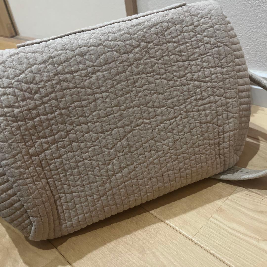 期間限定値下げ中ROSEAURA チュールヌビバッグ hinaコラボ　ベージュ