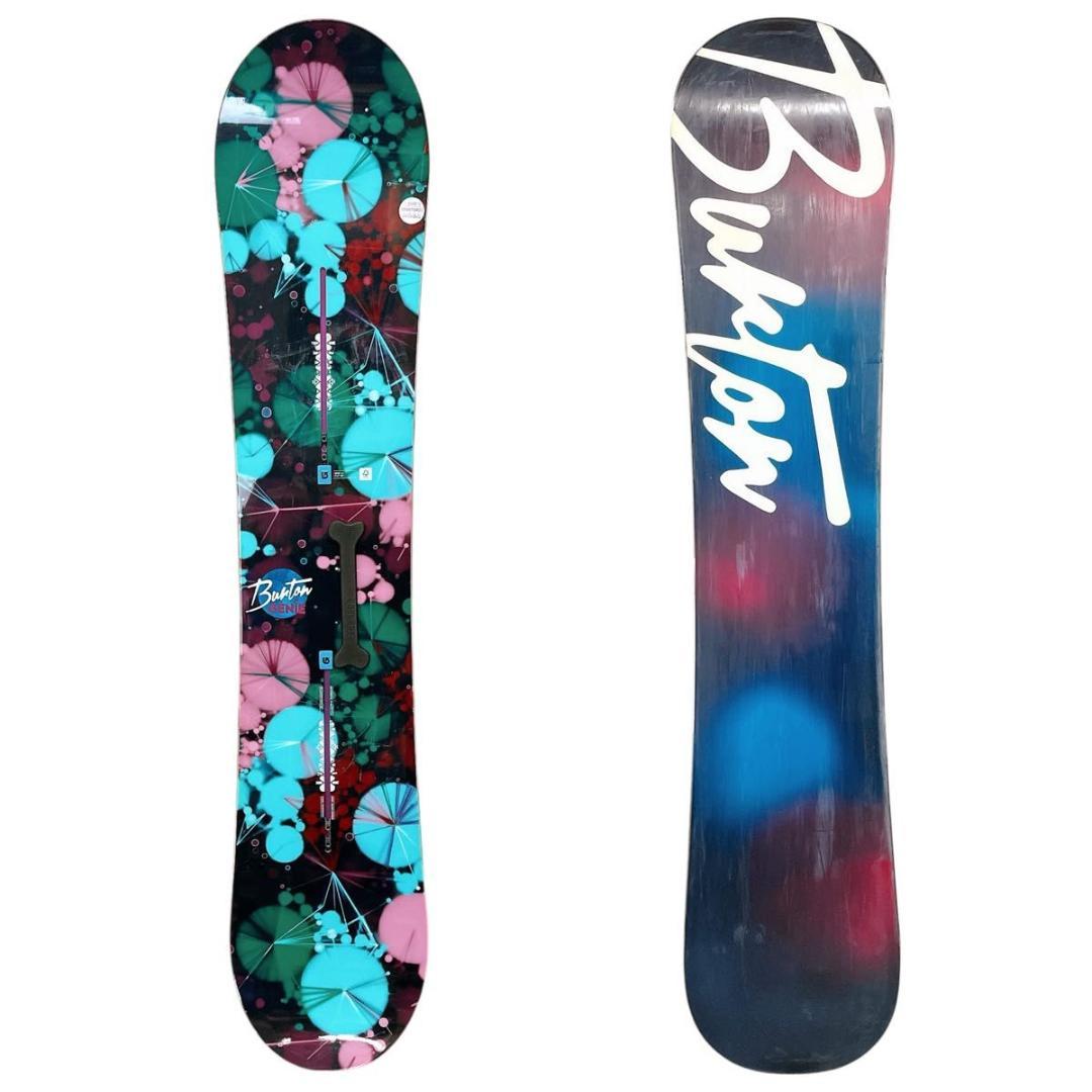 【3点セット】レディース スノーボード BURTON GENIE 142cm