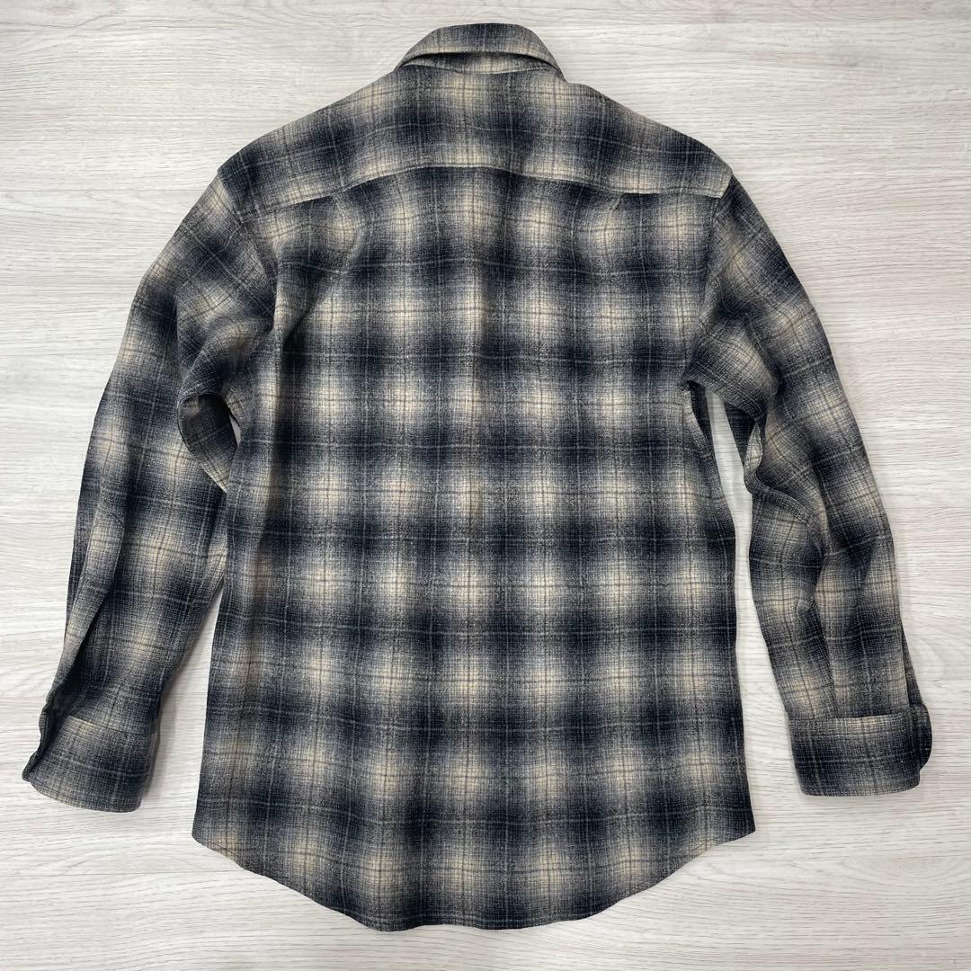 ペンドルトン オンブレチェック ネルシャツ 長袖 M