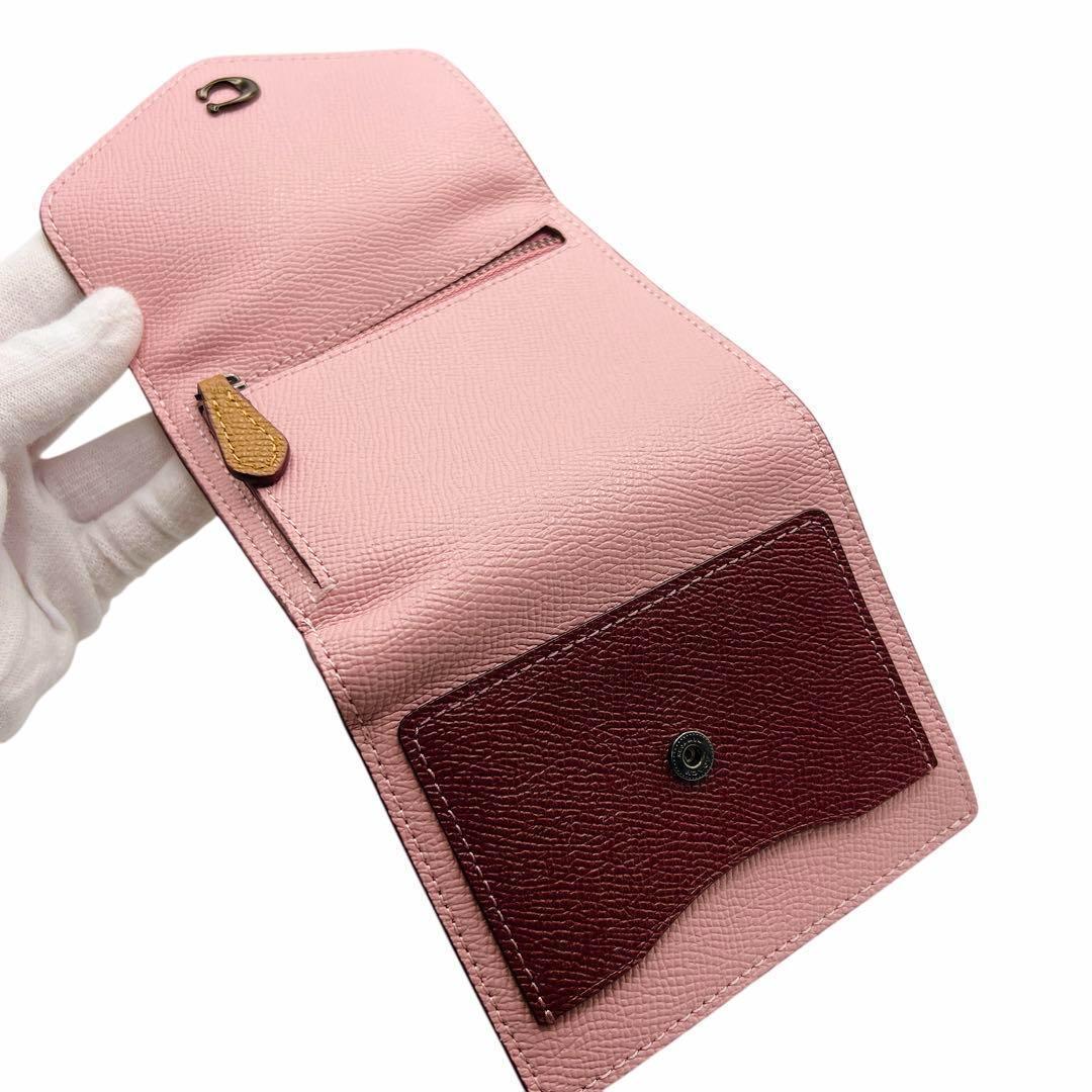 極美品 COACH ウィン スモールウォレット 折り財布 6916