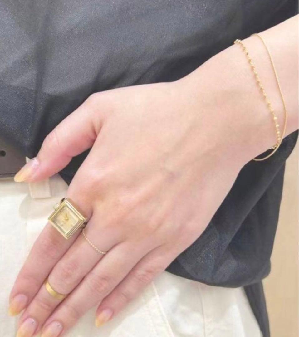 美品❗️ete エテ　k18YG e_Grain ブレスレット