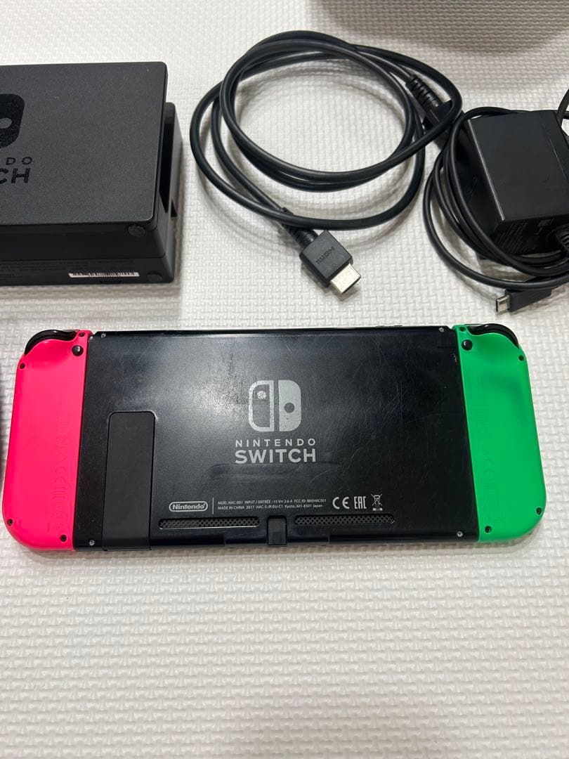 Nintendo switch splatoon ver ソフト無し　本体