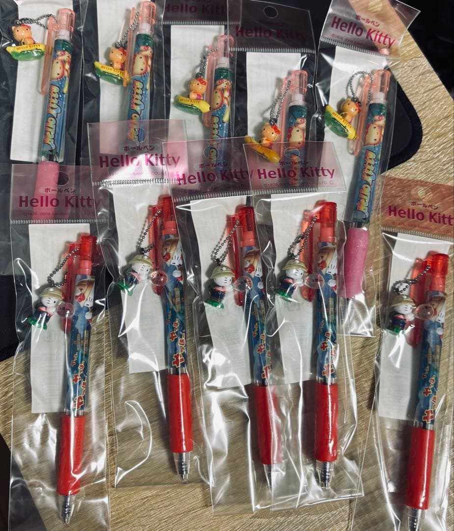 ハローキティのボールペン10本　HELLOKITTY