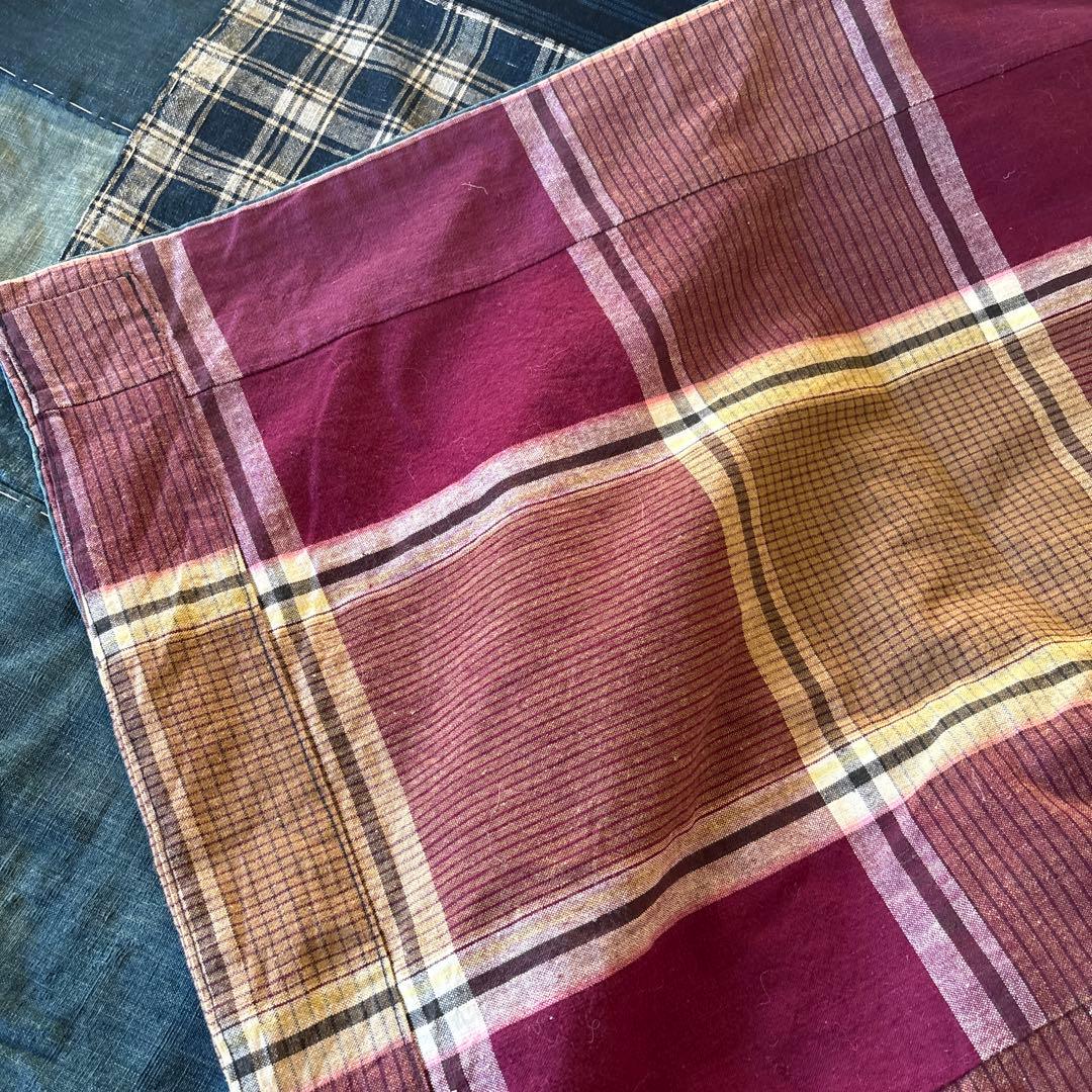 藍染　古布　ボロ　タペストリー