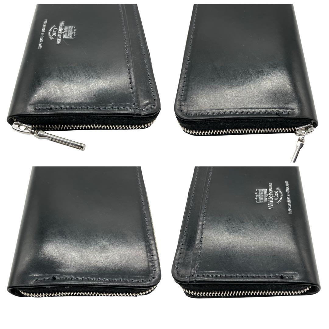 良品 1984 WHITEHOUSE COX ケース レザー ブラック