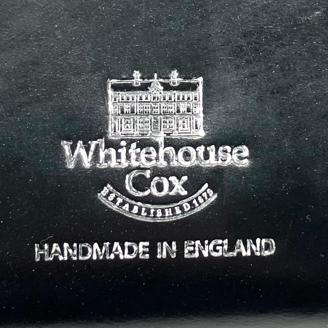 良品 1984 WHITEHOUSE COX ケース レザー ブラック