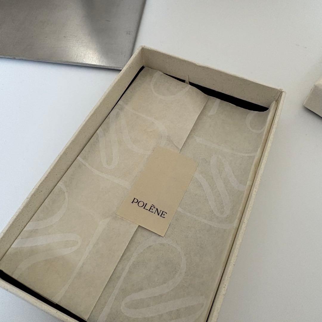 ☆極美品☆POLÈNE フラグメントケースAtla トリオトープ　カードケース黒