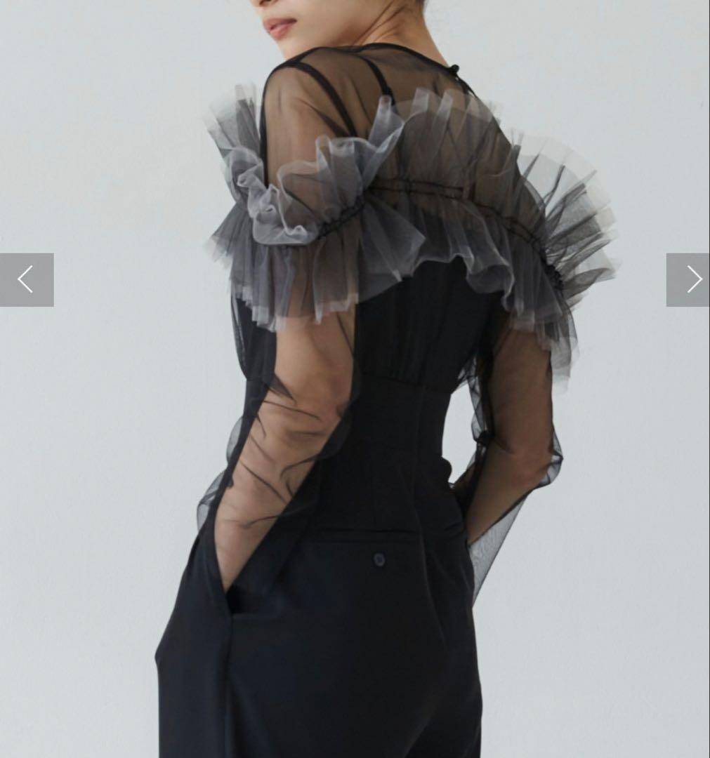 ラグナムーン／LADY フリルオフショルコンビ ネゾン