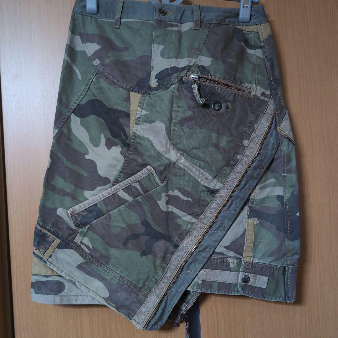 AVIREX迷彩柄 タイトスカート アヴィレックス