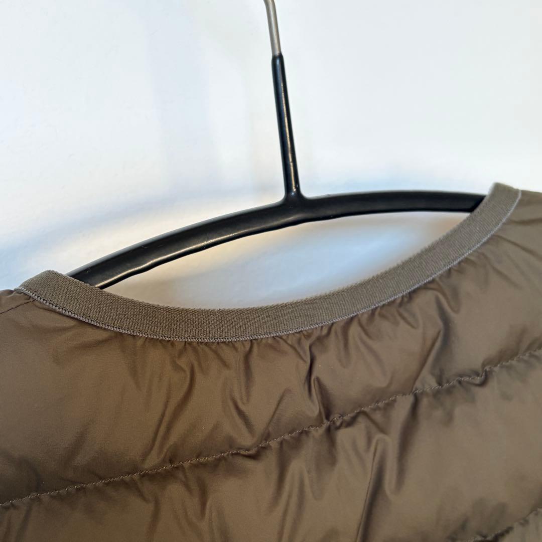 ♡美品♡DANTON ダウンキルティングベスト オリーブカーキ Mサイズ