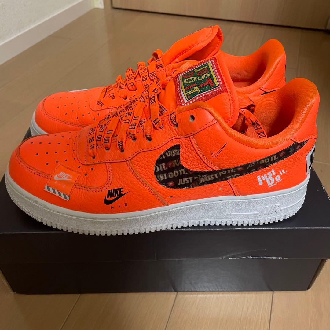 超美品　ナイキ エア フォース 1 '07 プレミアム JUST DO IT
