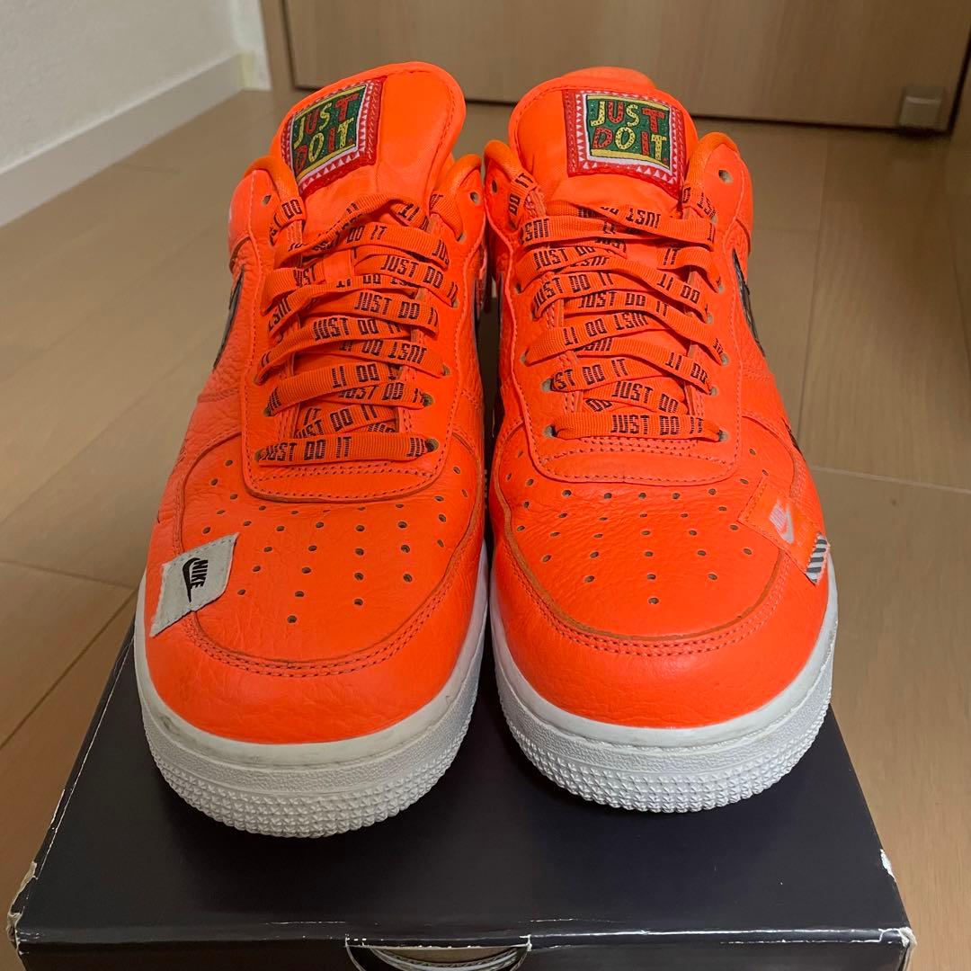 超美品　ナイキ エア フォース 1 '07 プレミアム JUST DO IT