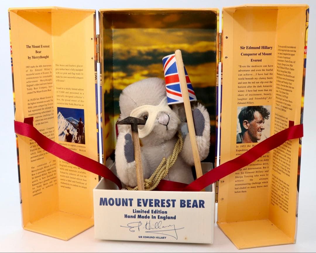CONQUEST OF EVEREST BEAR 1993年登頂40周年記念