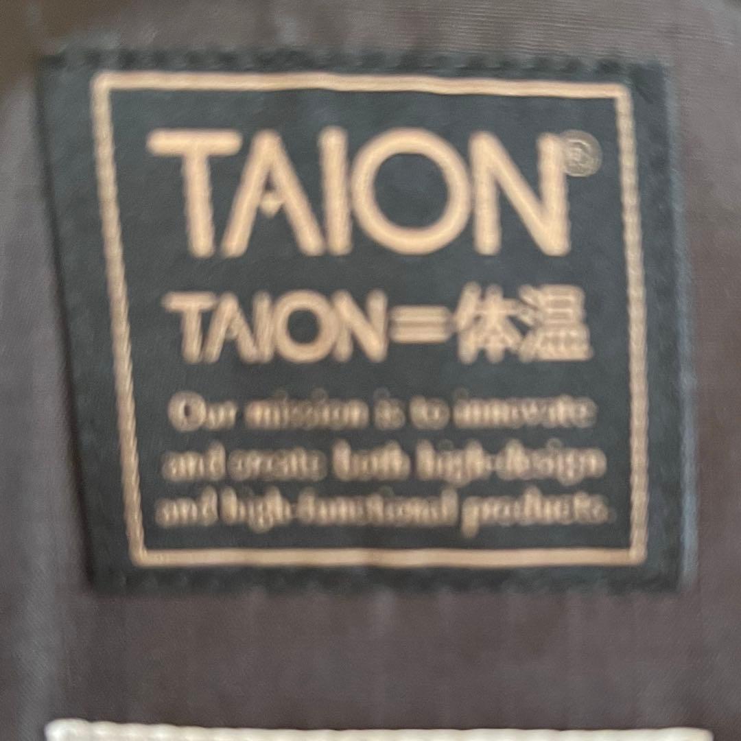 TAIONタイオン キルティングボア ミリタリーリバーシブル ダウンジャケットM