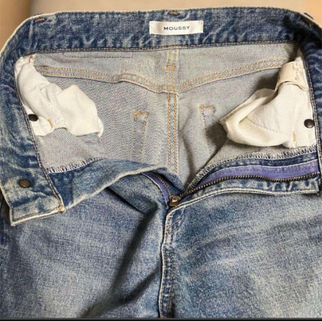 【moussy】 MVS FLARE フレア DENIM デニム 25 y2k