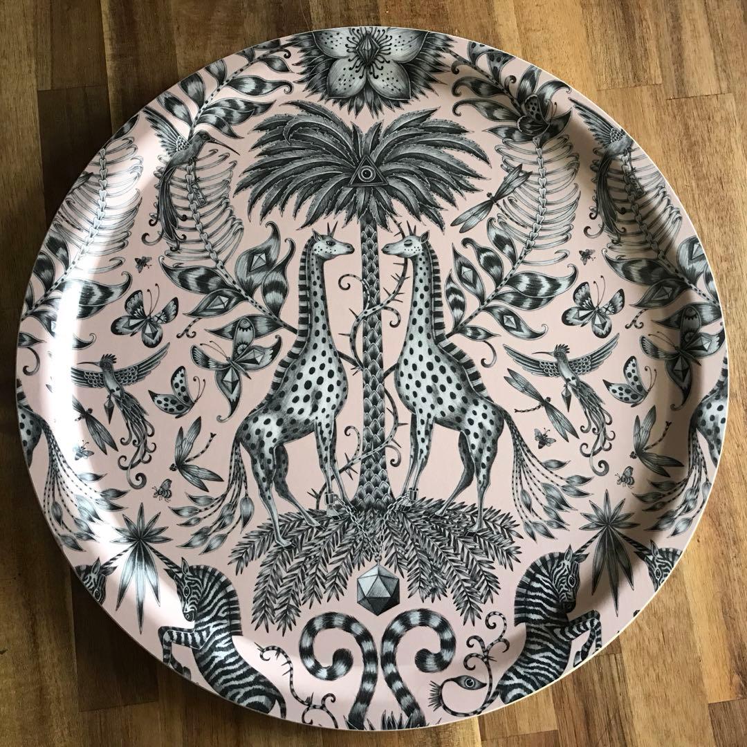 北欧ブランドjamidaのデザイナーズトレー /キリン【直径39cm】