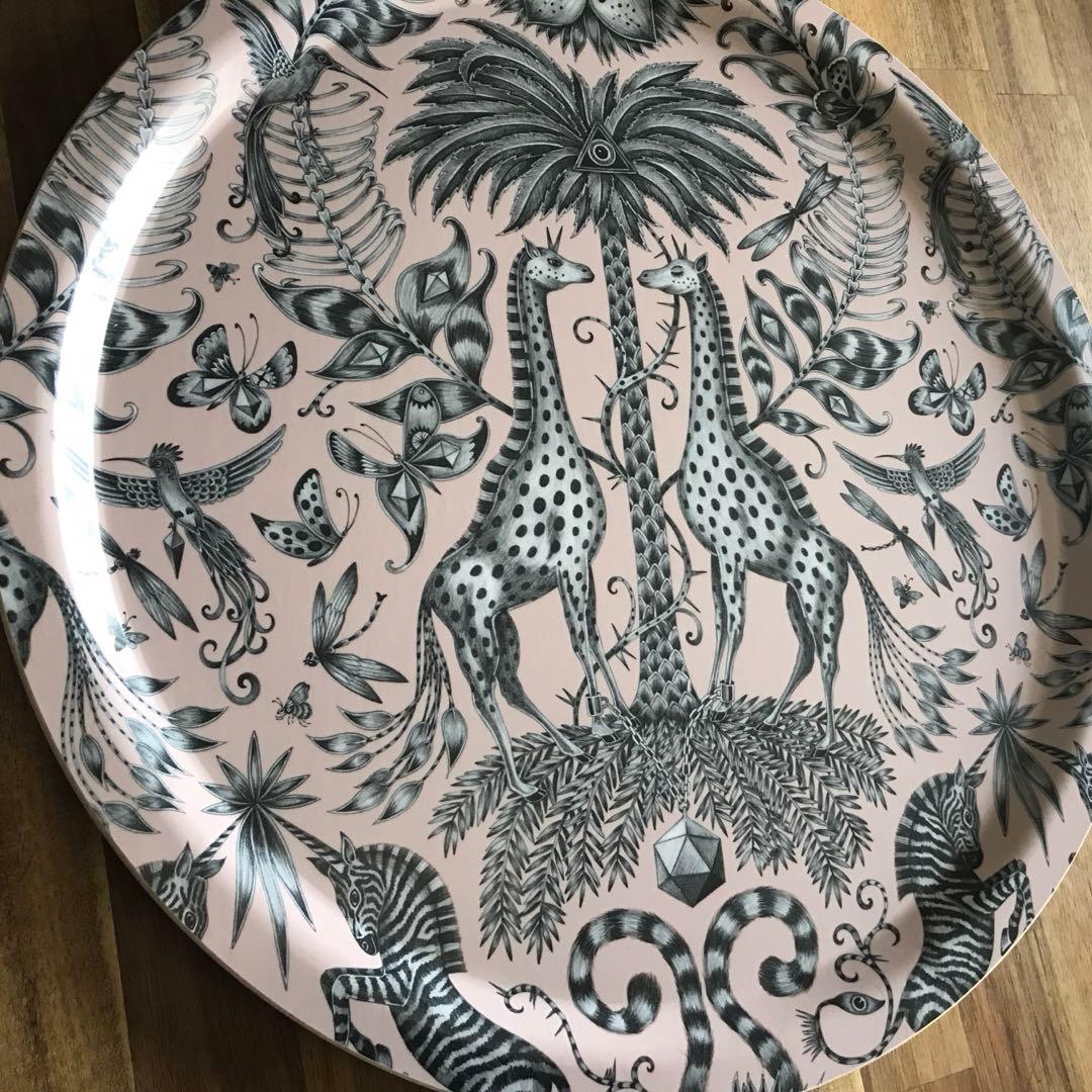 北欧ブランドjamidaのデザイナーズトレー /キリン【直径39cm】