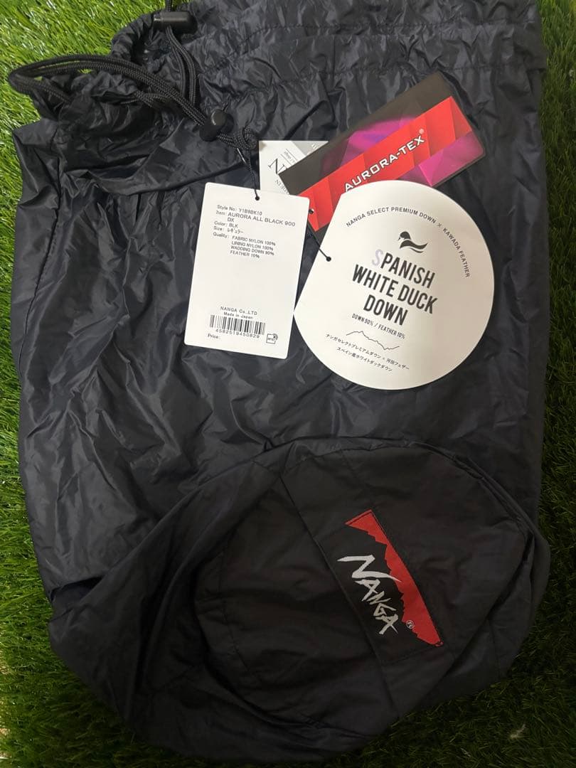 【おふとぅん】NANGA ナンガ オーロラ900DX 山渓 別注 ブラック