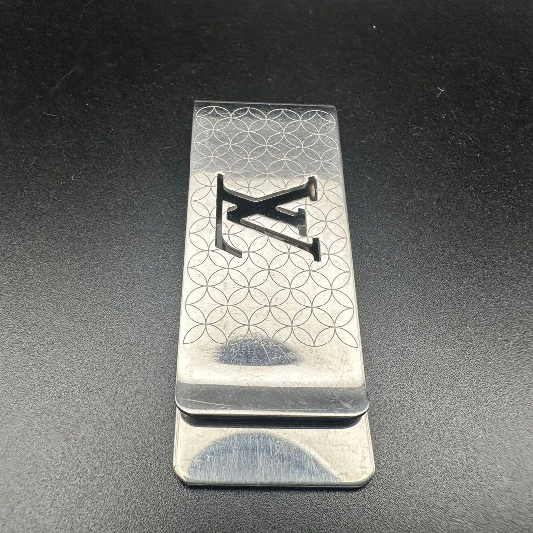 極美品✨　ルイヴィトン　マネークリップ　M65041　ロゴ　刻印　1502