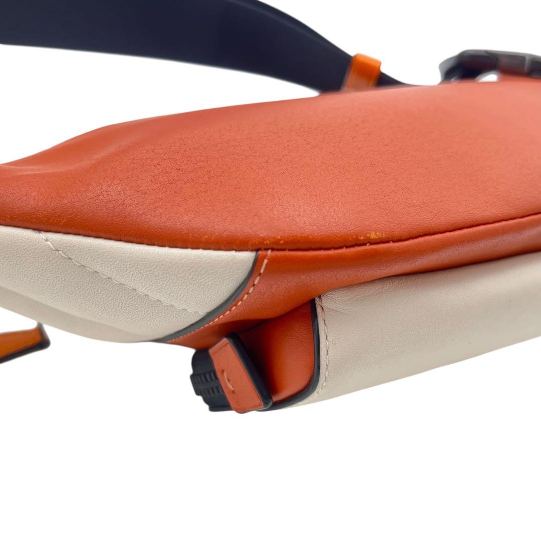 【美品】 COACH コーチ ボディバッグトラックウエストバッグ アメカジ