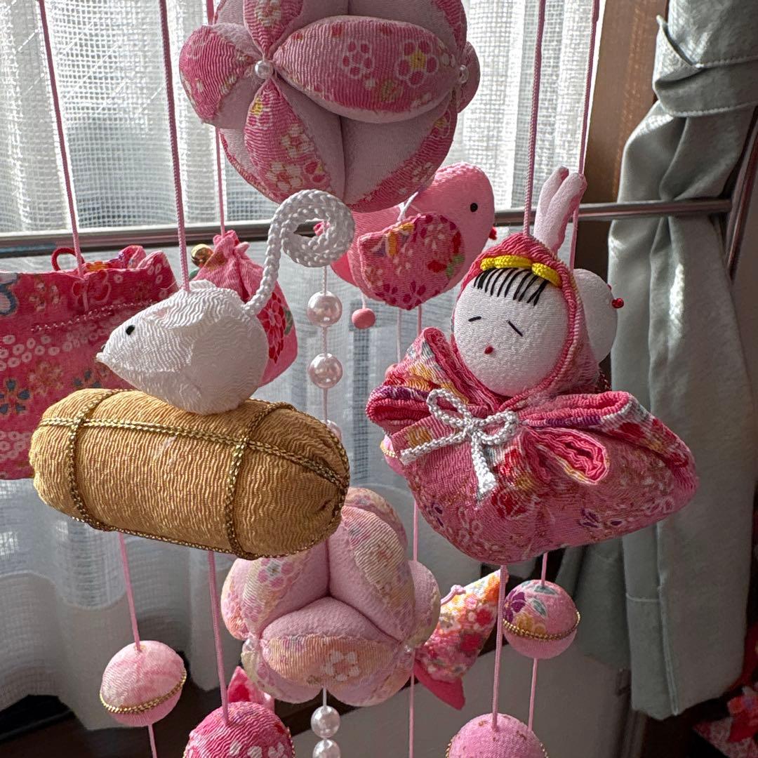 本格的吊るし雛　　2603 ピンク