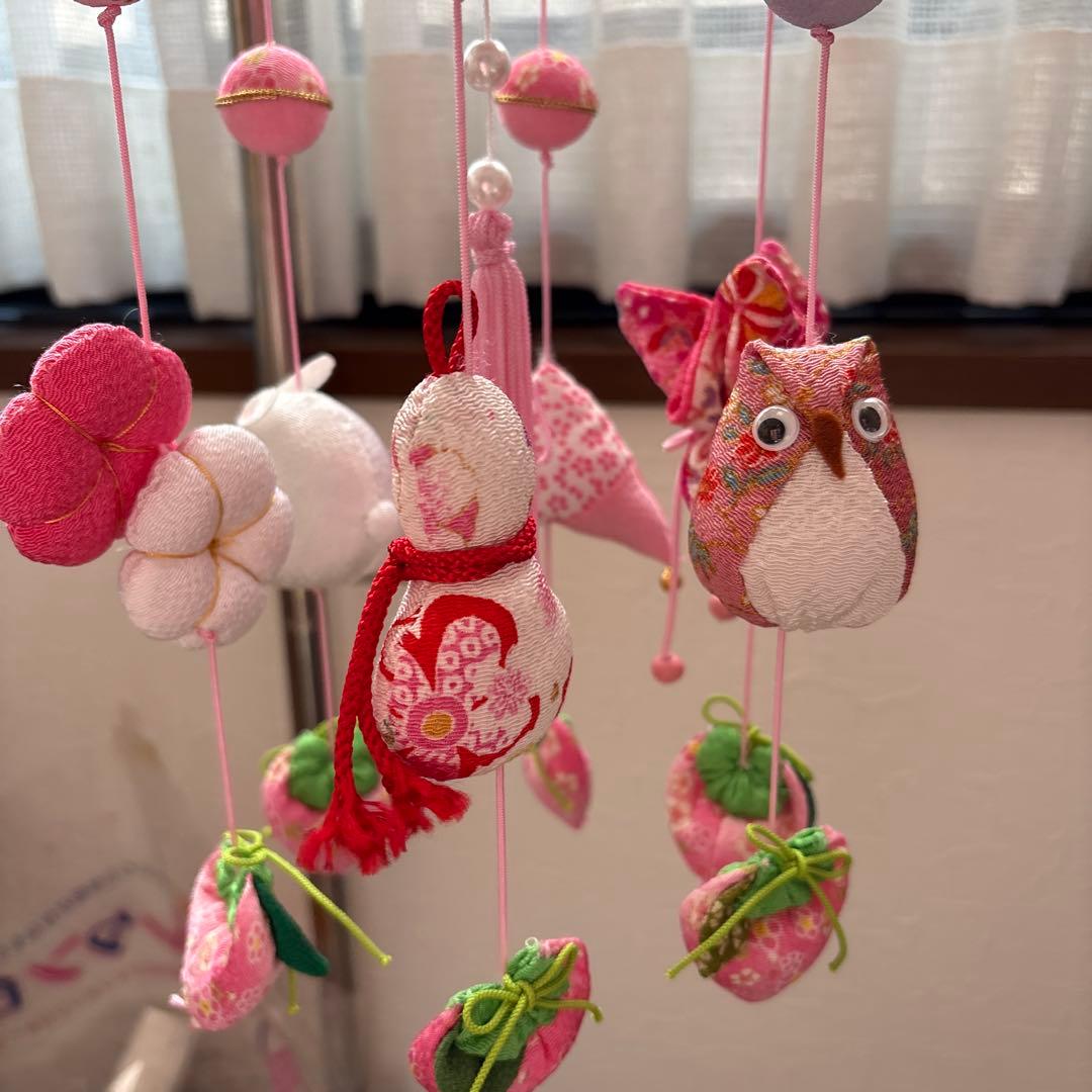 本格的吊るし雛　　2603 ピンク