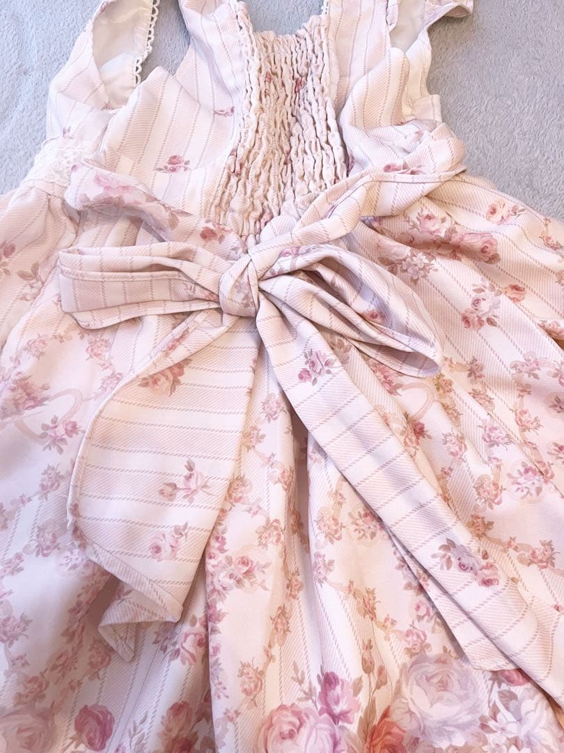 LIZLISA ジャンパースカート　ピンク