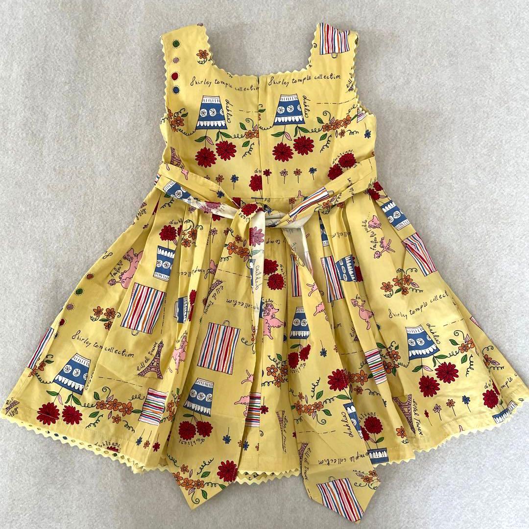 美品　Shirley Temple シャーリーテンプル ワンピース　110
