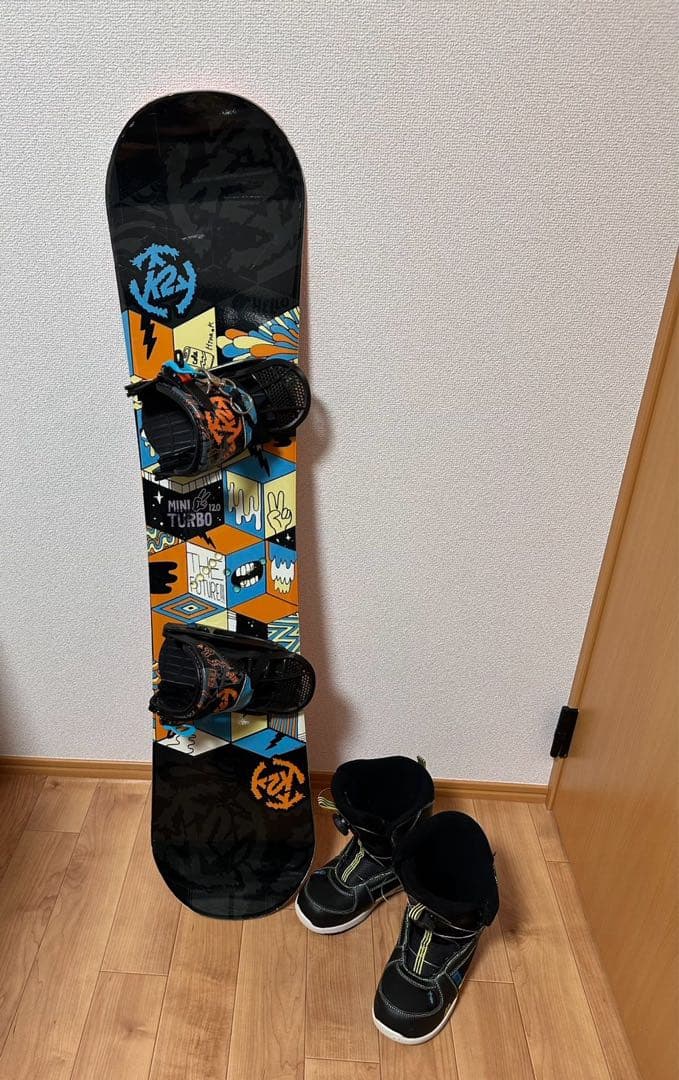美品✨K2 Mini Turbo ＋バインディング＋k2 BOAブーツ3点セット