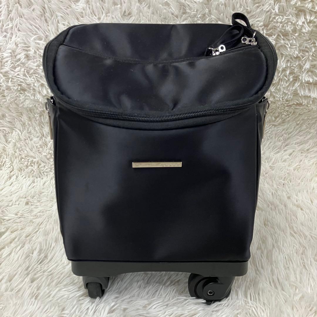 【美品】SWANY スワニー　キャリーバッグ　2WAY ブラック