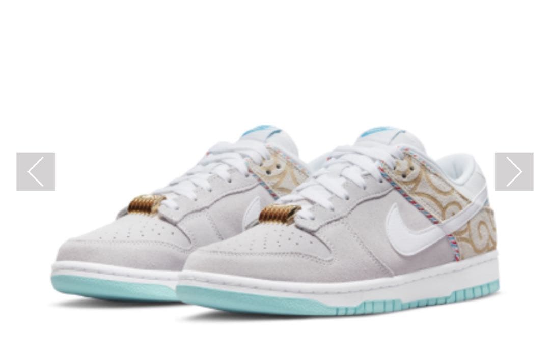 靴 Nike Dunk Low \"Barber Shop Grey\" 28.5cm