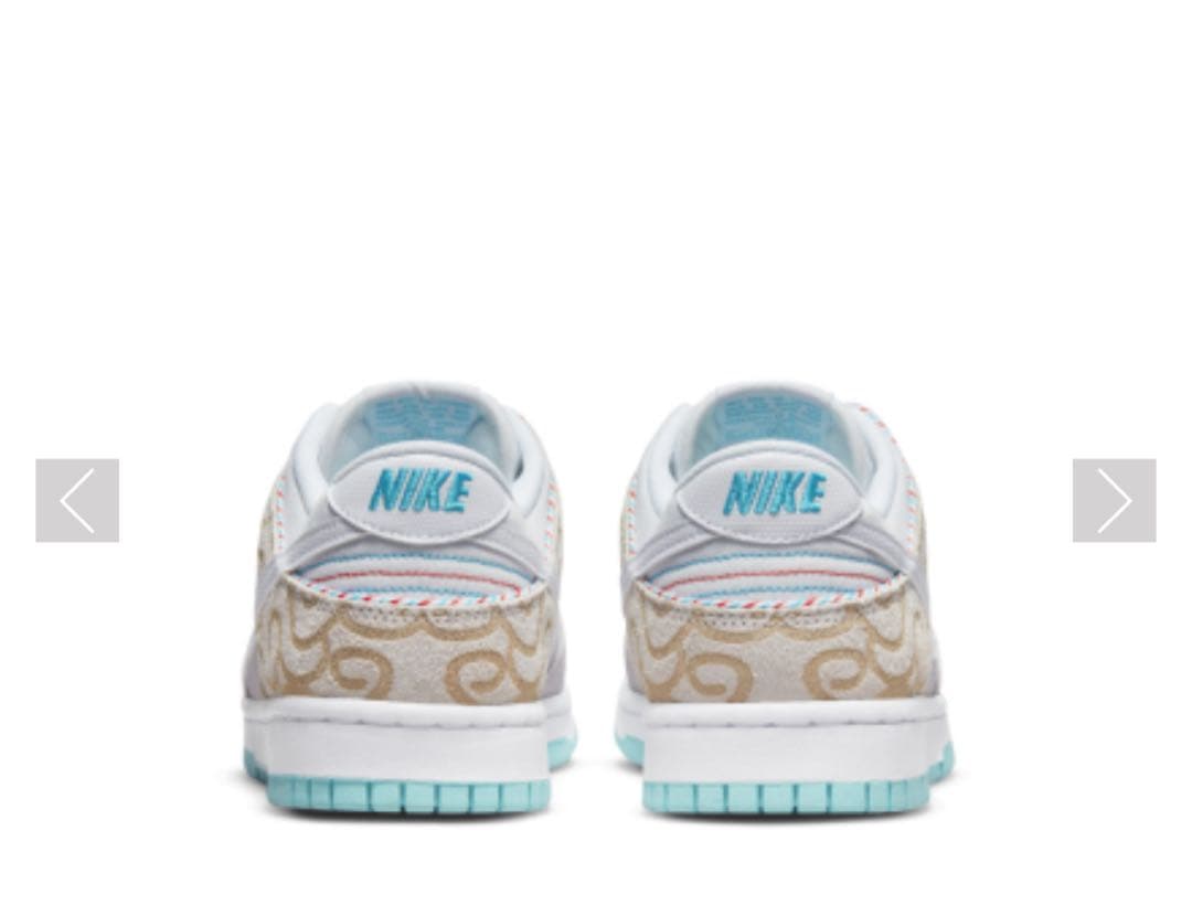 靴 Nike Dunk Low \"Barber Shop Grey\" 28.5cm