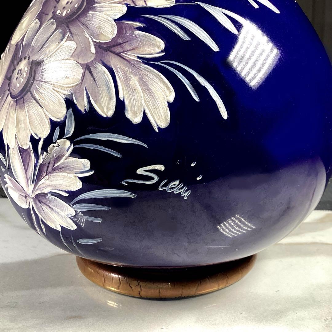 KERAMOS R.Capodimonte 花瓶　イタリア　ヴィンテージ　サイン