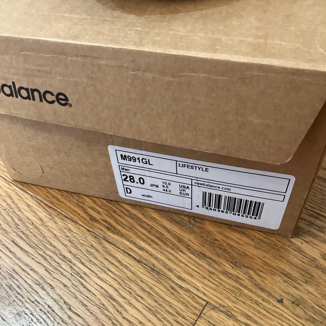美品ニューバランスM991GL UKメイド　28.0