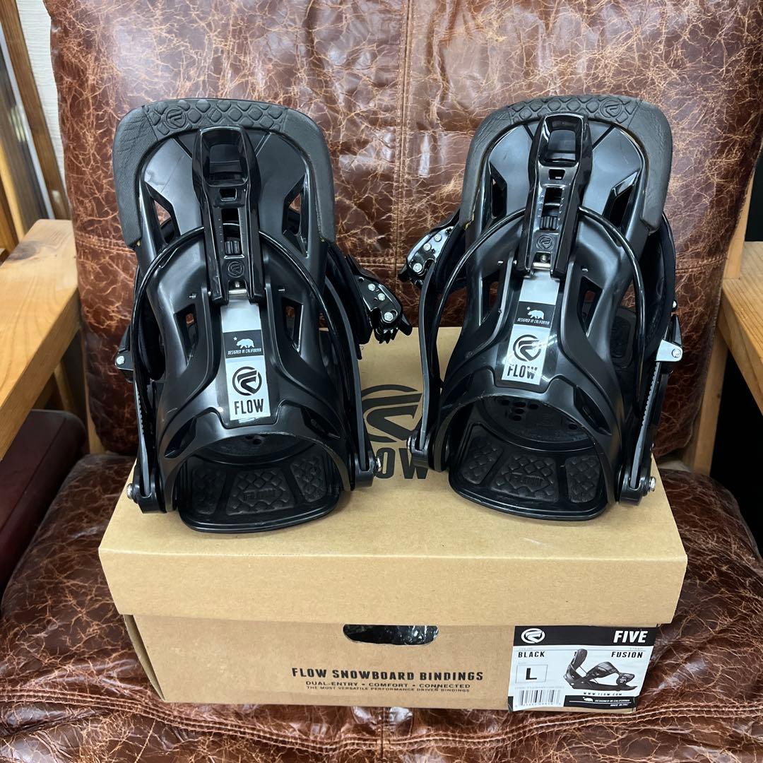 Flow Five ビンディング ブラック L