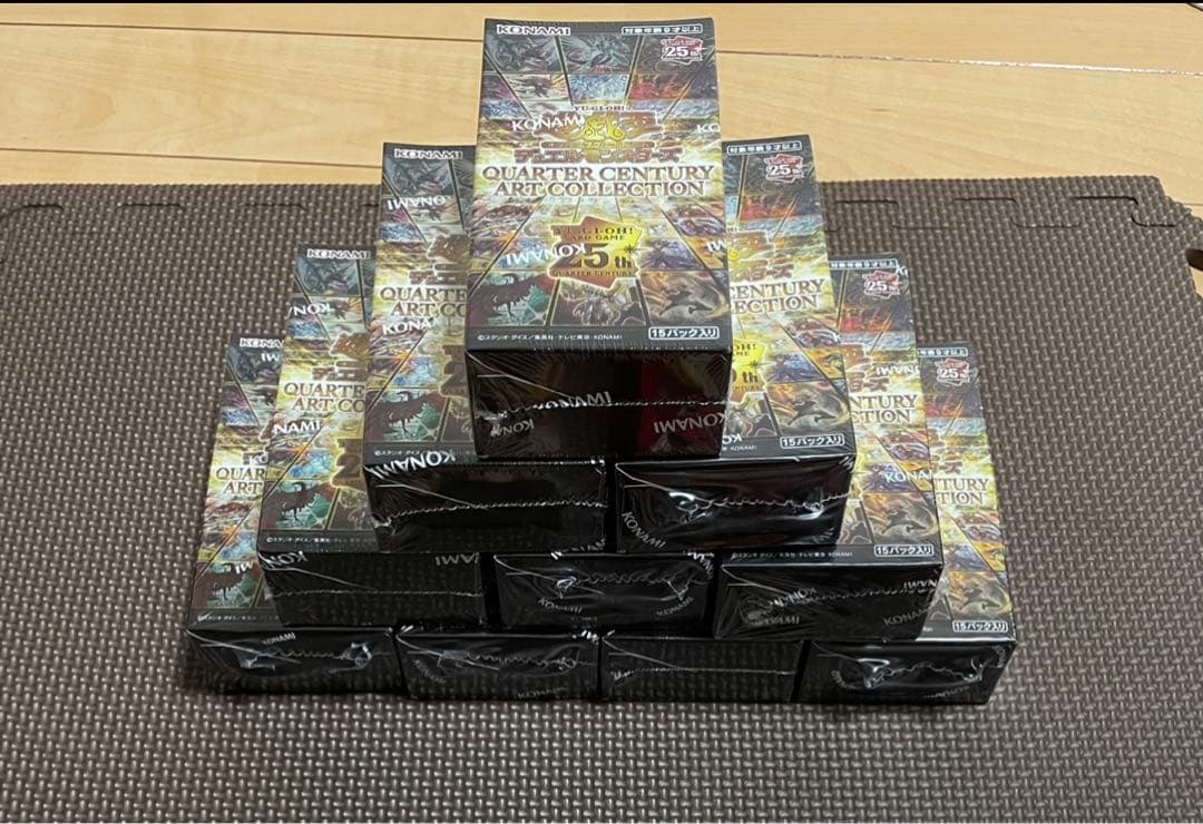 遊戯王　QUARTER CENTURY ART COLLECTION 10BOX