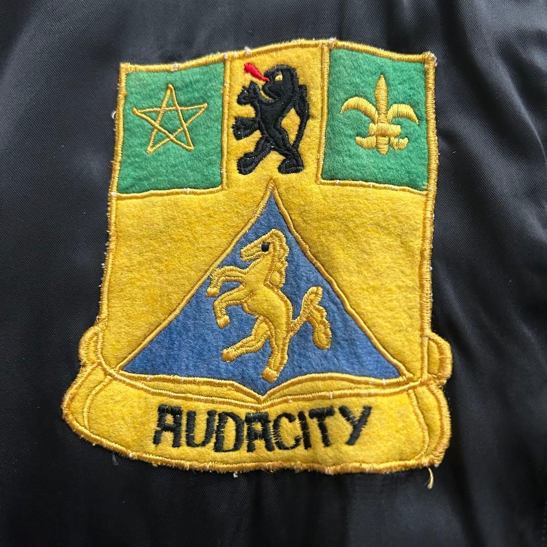 【希少】50s ドイツ　スカジャン　スーベニアジャケット　GERMANY 黒白