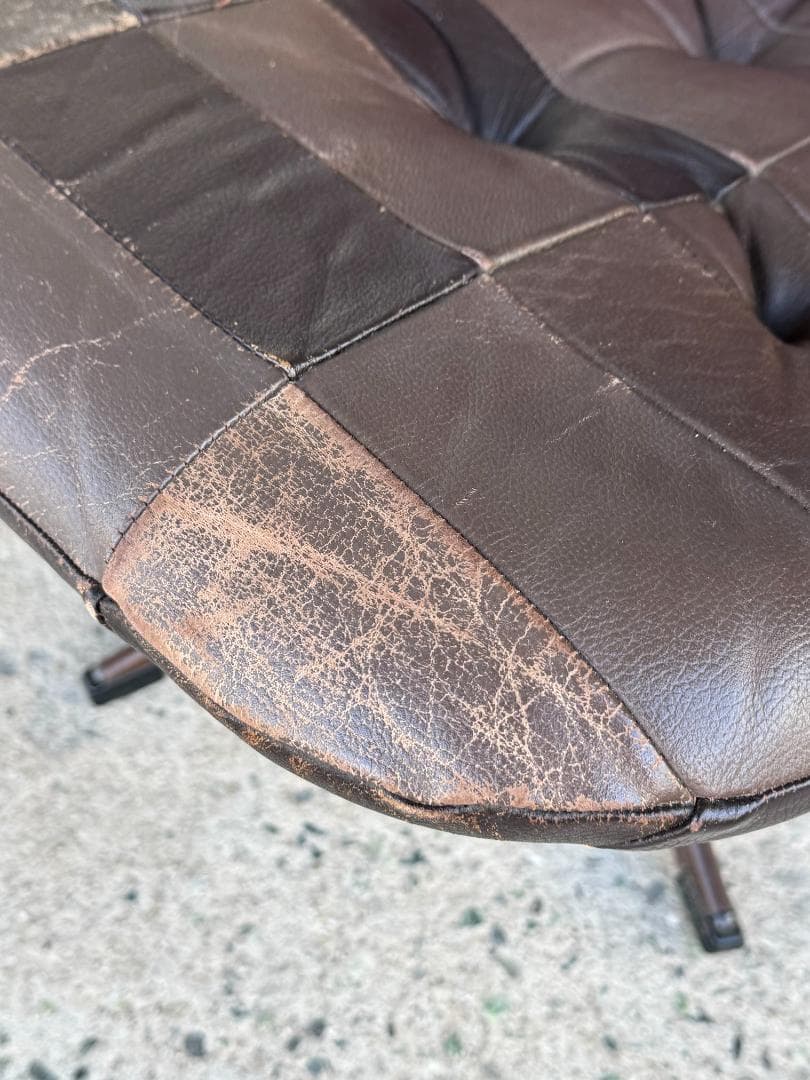 【希少】Westnofa ラウンジチェア Inca 本革 ミッドセンチュリー