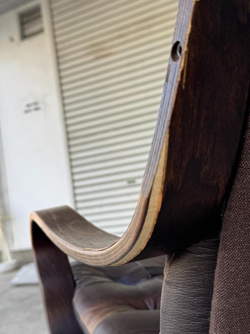 【希少】Westnofa ラウンジチェア Inca 本革 ミッドセンチュリー